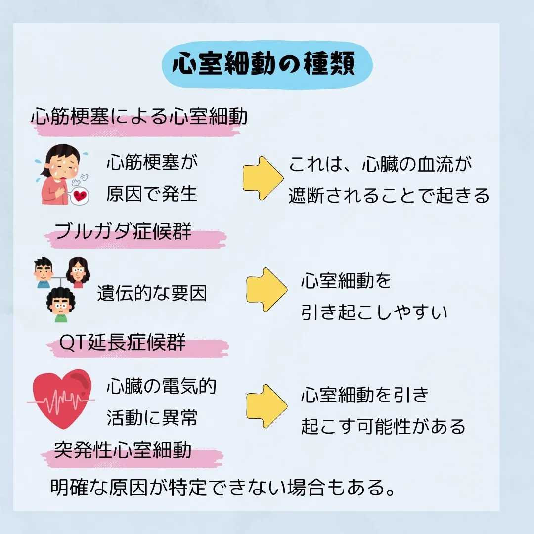 🚑知っておきたい心室細動の知識