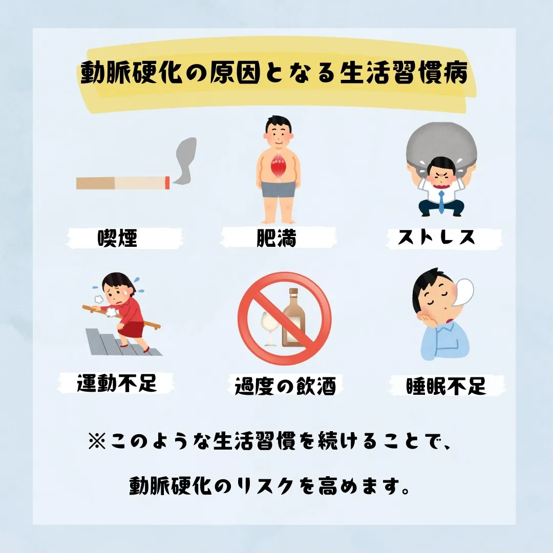 📌今から始める動脈硬化の予防